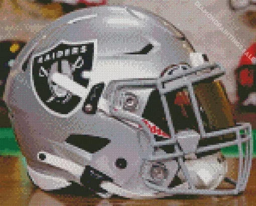 Las Vegas Raiders Helmet Diamond Painting