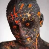 Lava Face Diamond Painting