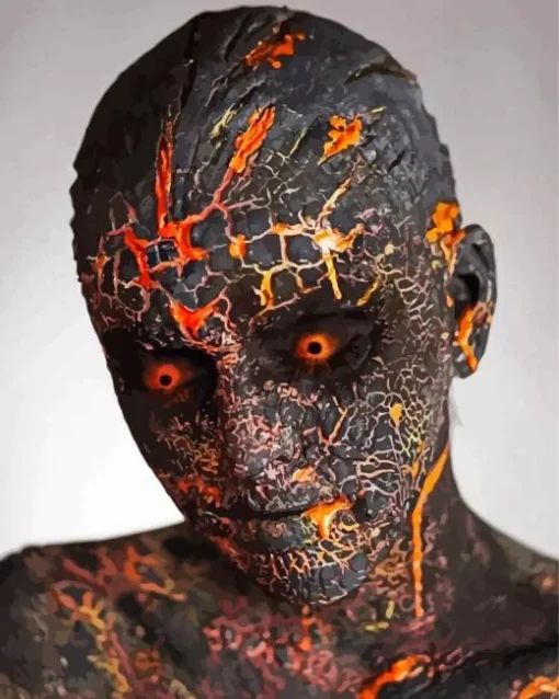 Lava Face Diamond Painting
