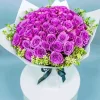 Lavender Roses Diamond Painting