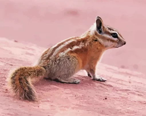 Least Chipmunk Diamond Painting