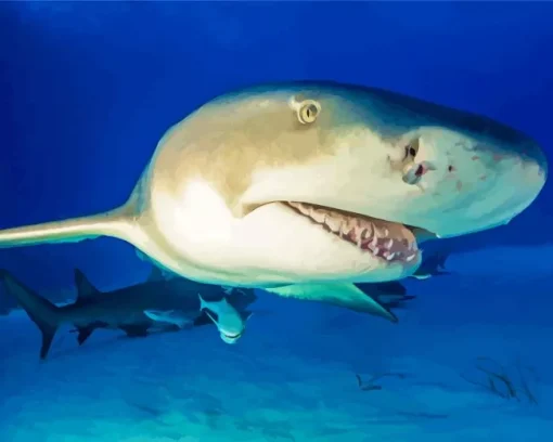 Lemon Shark Diamond Painting
