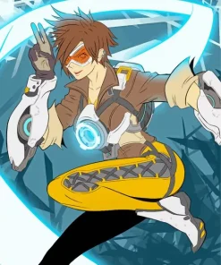 Lena Oxton Overwatch Diamond Painting