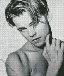 Leo Dicaprio Black And White Diamond Painting