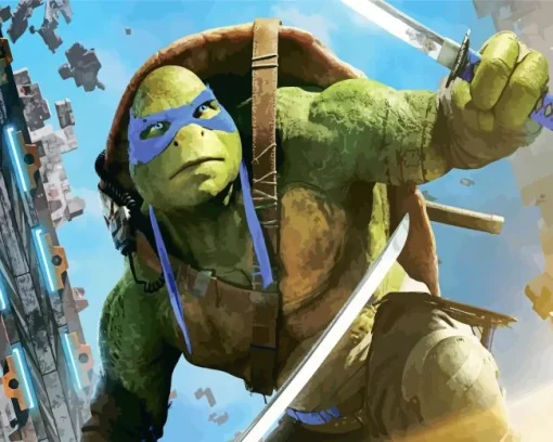 Leonardo Ninja Turtle Diamond Painting