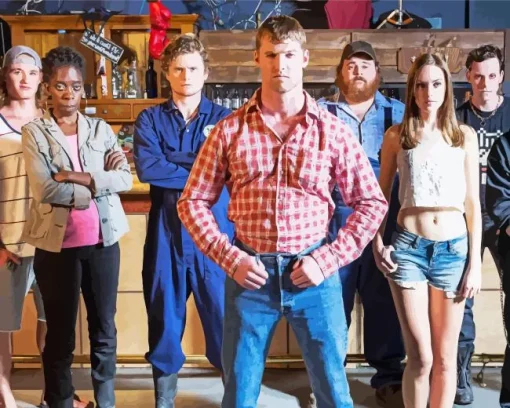 Letterkenny Sitcom Characters Diamond Painting