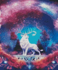 Magical Guardian Deer Diamond Painting