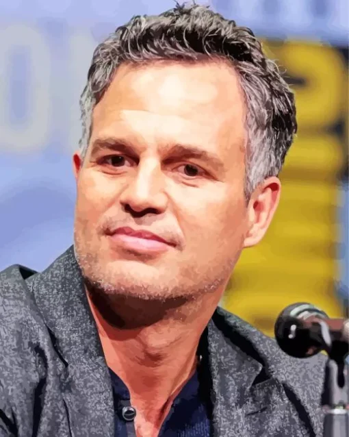 Mark Ruffalo Diamond Painting