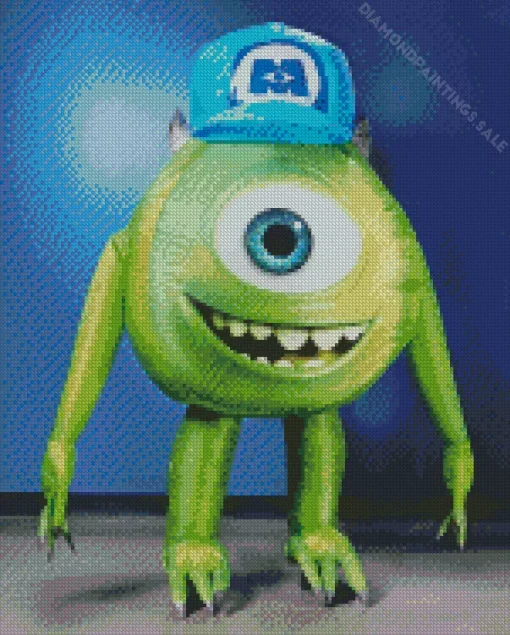Mike Wazowski Diamond Painting