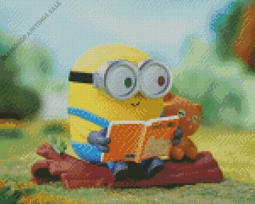Minion Bob Art Diamond Painting