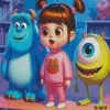 Monster University Boo Diamond Painting