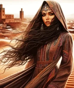 Moroccan Girl Diamond Painting