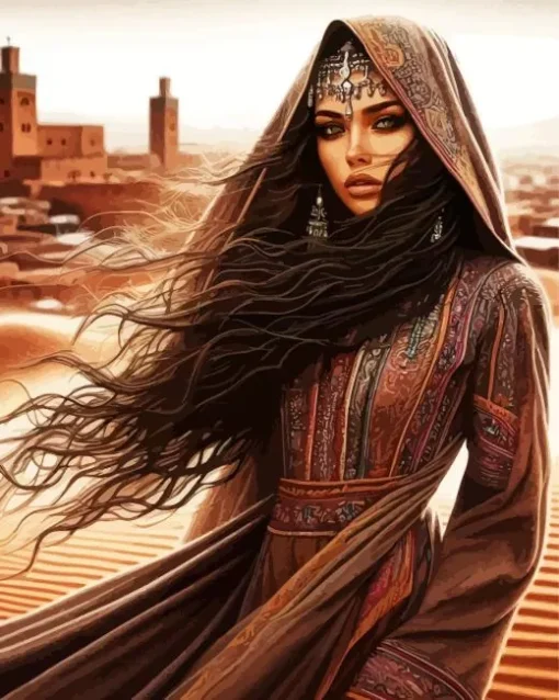 Moroccan Girl Diamond Painting