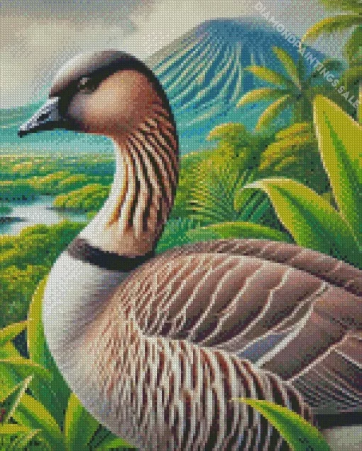 Nene Bird Diamond Painting
