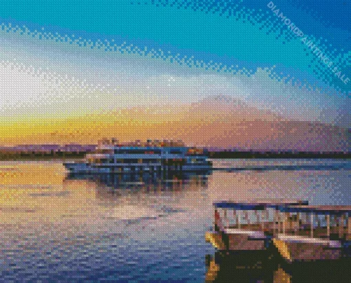 Nile River Diamond Painting