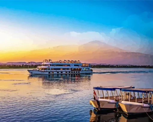 Nile River Diamond Painting