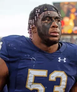 Notre Dame Football Player Diamond Painting