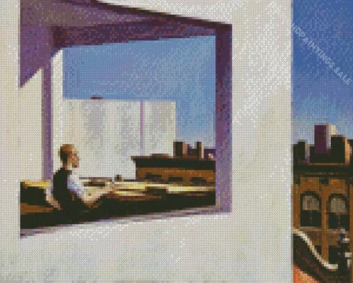 Office In A Small City Edward Hopper Diamond Painting