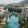 Old Mostar Bridge Diamond Painting