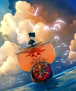 One Piece Ship Diamond Painting