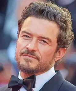 Orlando Bloom Celebrity Diamond Painting