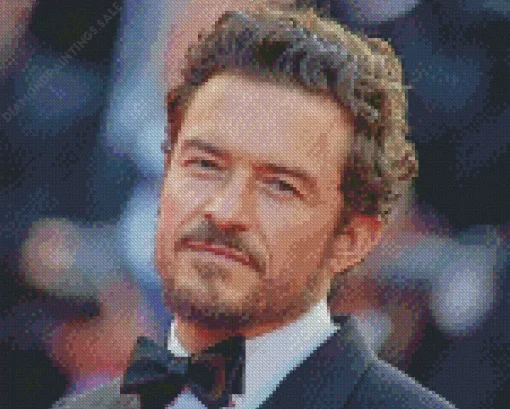 Orlando Bloom Celebrity Diamond Painting