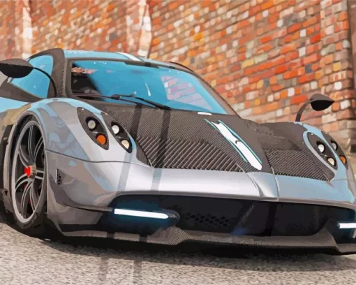 Pagani Huayra BC Diamond Painting