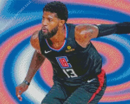 Paul George Diamond Painting