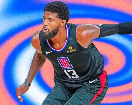 Paul George Diamond Painting