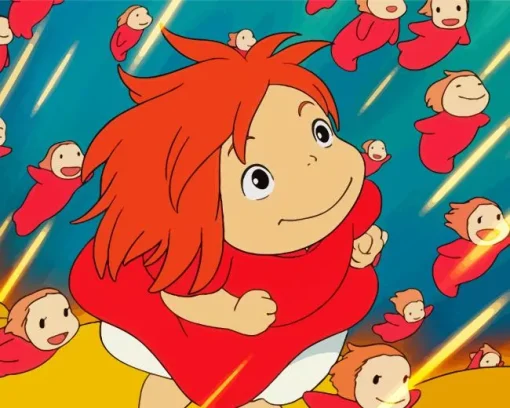 Ponyo Art Diamond Painting