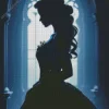 Princess Silhouette Diamond Painting