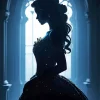 Princess Silhouette Diamond Painting
