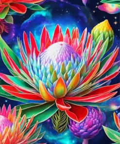 Protea Art Diamond Painting