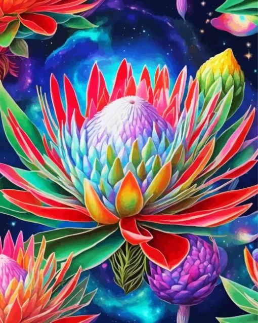Protea Art Diamond Painting
