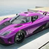 Purple Koenigsegg Agera Diamond Painting
