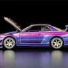 Purple Nissan GTR Car Diamond Painting