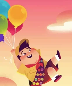 Russell Up Movie Diamond Painting