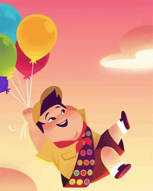 Russell Up Movie Diamond Painting