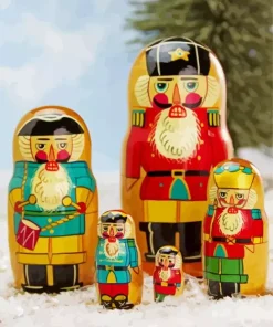 Russian Dolls Diamond Painting