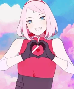 Sakura Haruno Diamond Painting