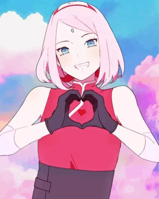 Sakura Haruno Diamond Painting
