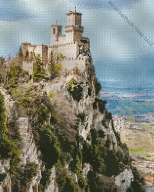 San Marino Guaita Tower Diamond Painting