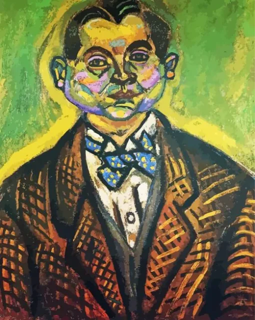 Self Portrait Joan Miro Diamond Painting
