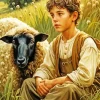 Shepherd Boy Diamond Painting