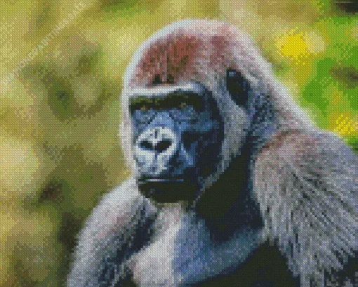 Silverback Gorilla Diamond Painting