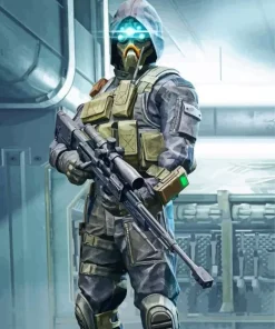 Sniper Soldier Diamond Painting