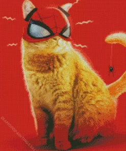 Spider Cat Diamond Painting