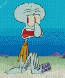 Spongebob Squidward Diamond Painting