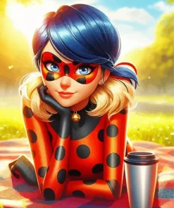 Stylish Miraculous Ladybug Diamond Painting
