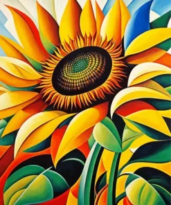 Sunflower Pop Art Diamond Painting